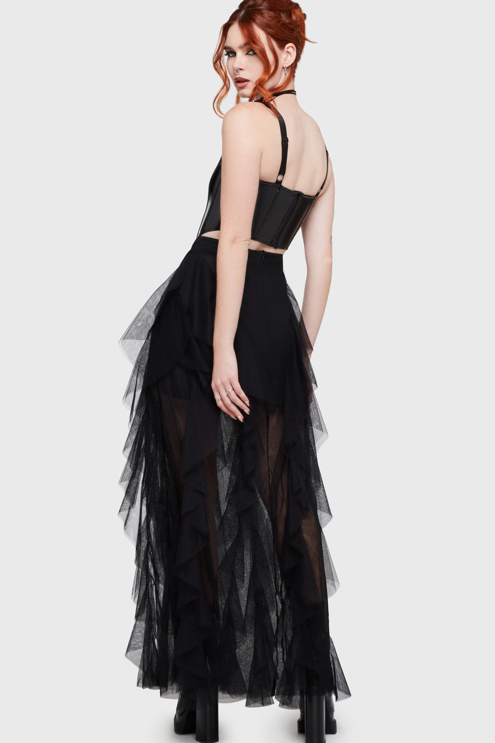 Ghost Grove Maxi Skirt Killstar / Womens