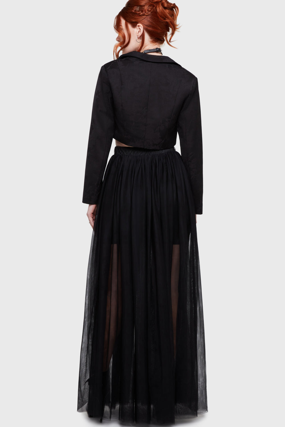 Shade Empress Maxi Skirt [Black] Killstar / Womens