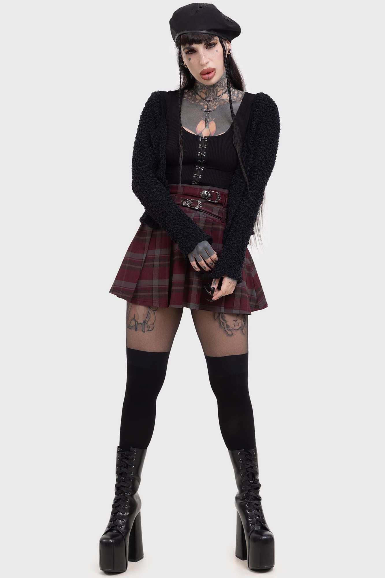 Sable Riot Skirt Killstar / Womens