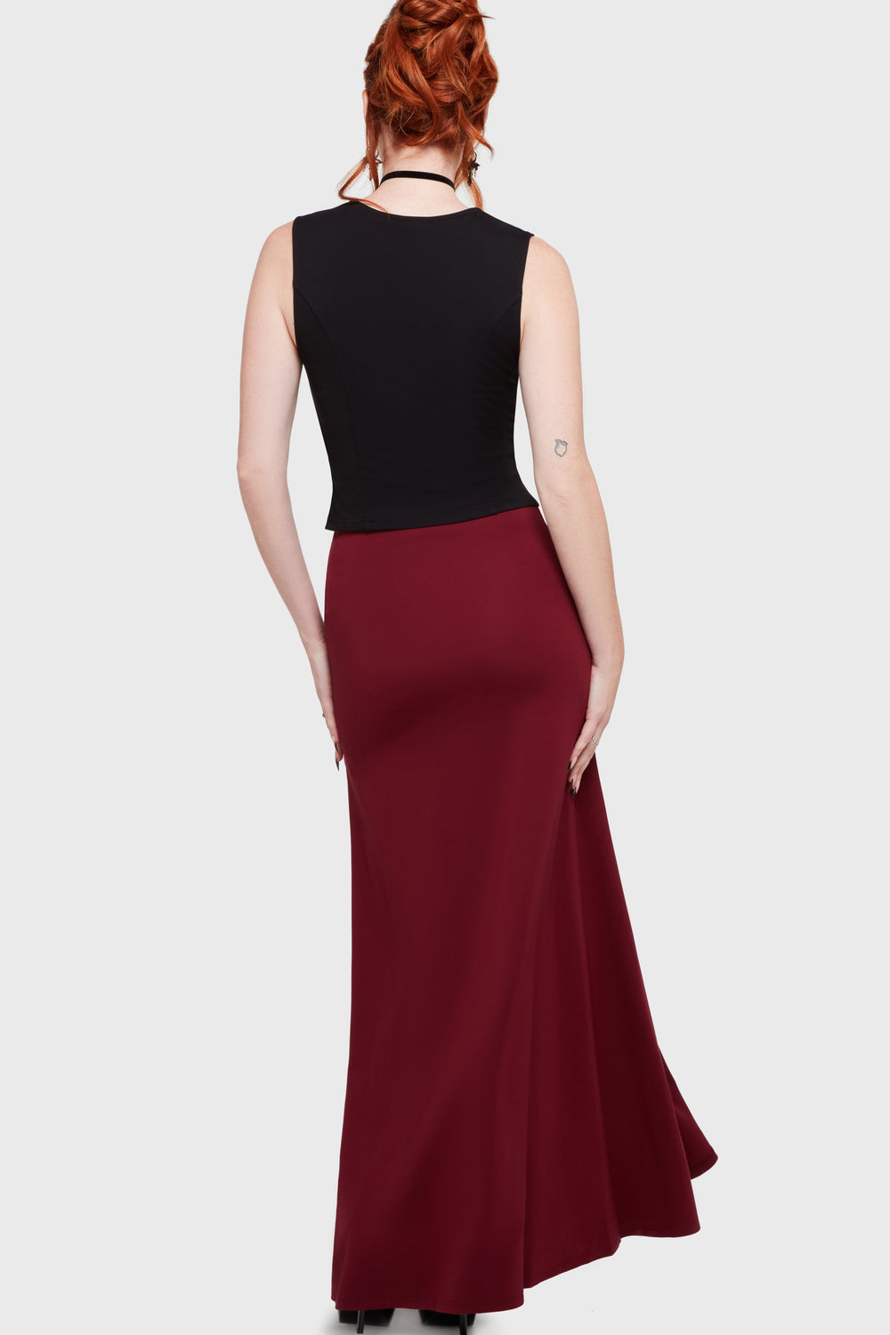 Crimson Bite Maxi Skirt Killstar / Womens