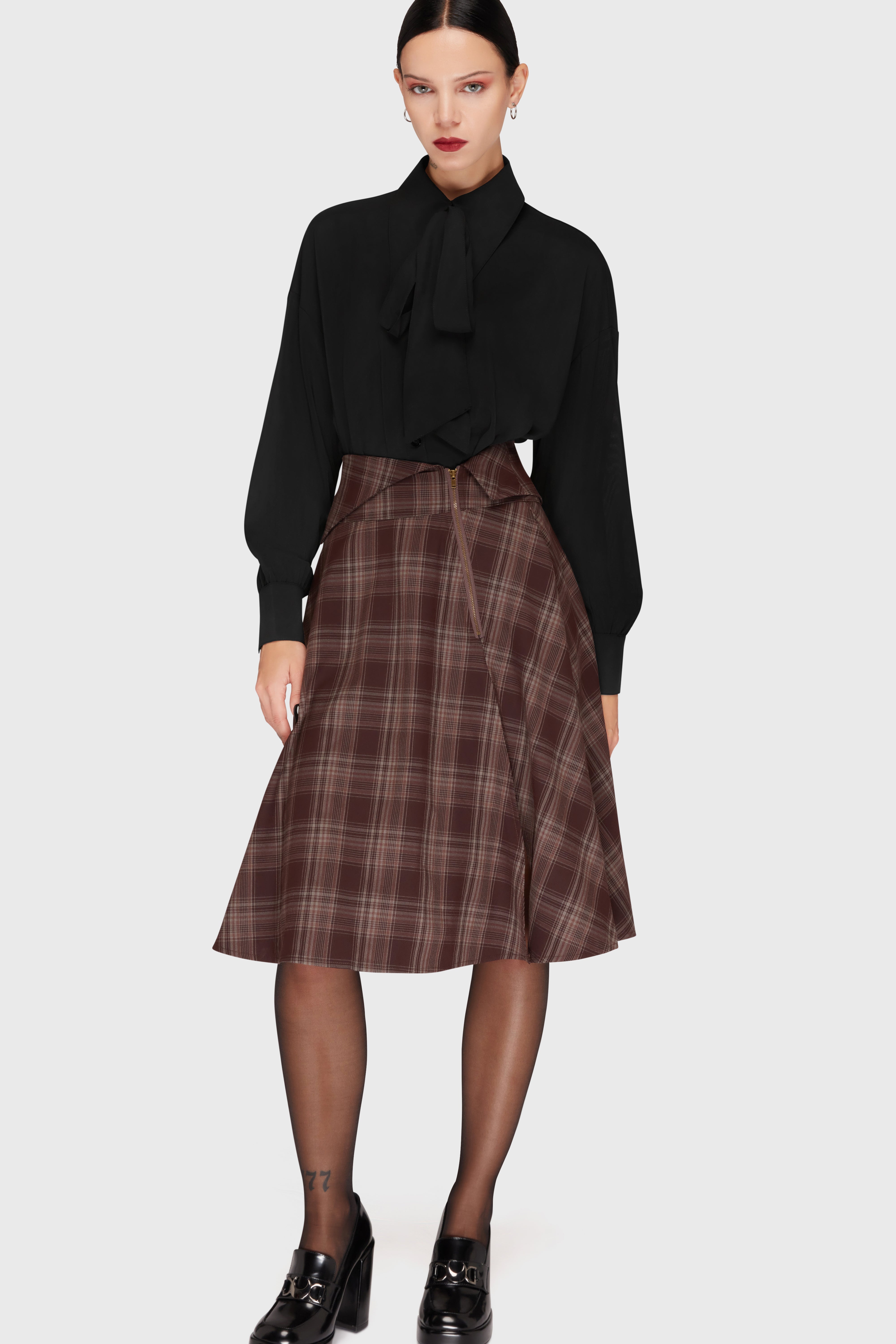 Morning Meadow Midi Skirt Killstar / Womens