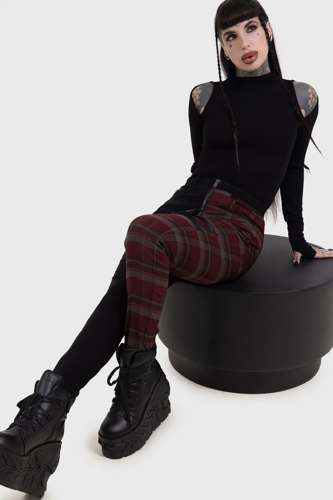 Sable Riot Trousers Killstar / Womens