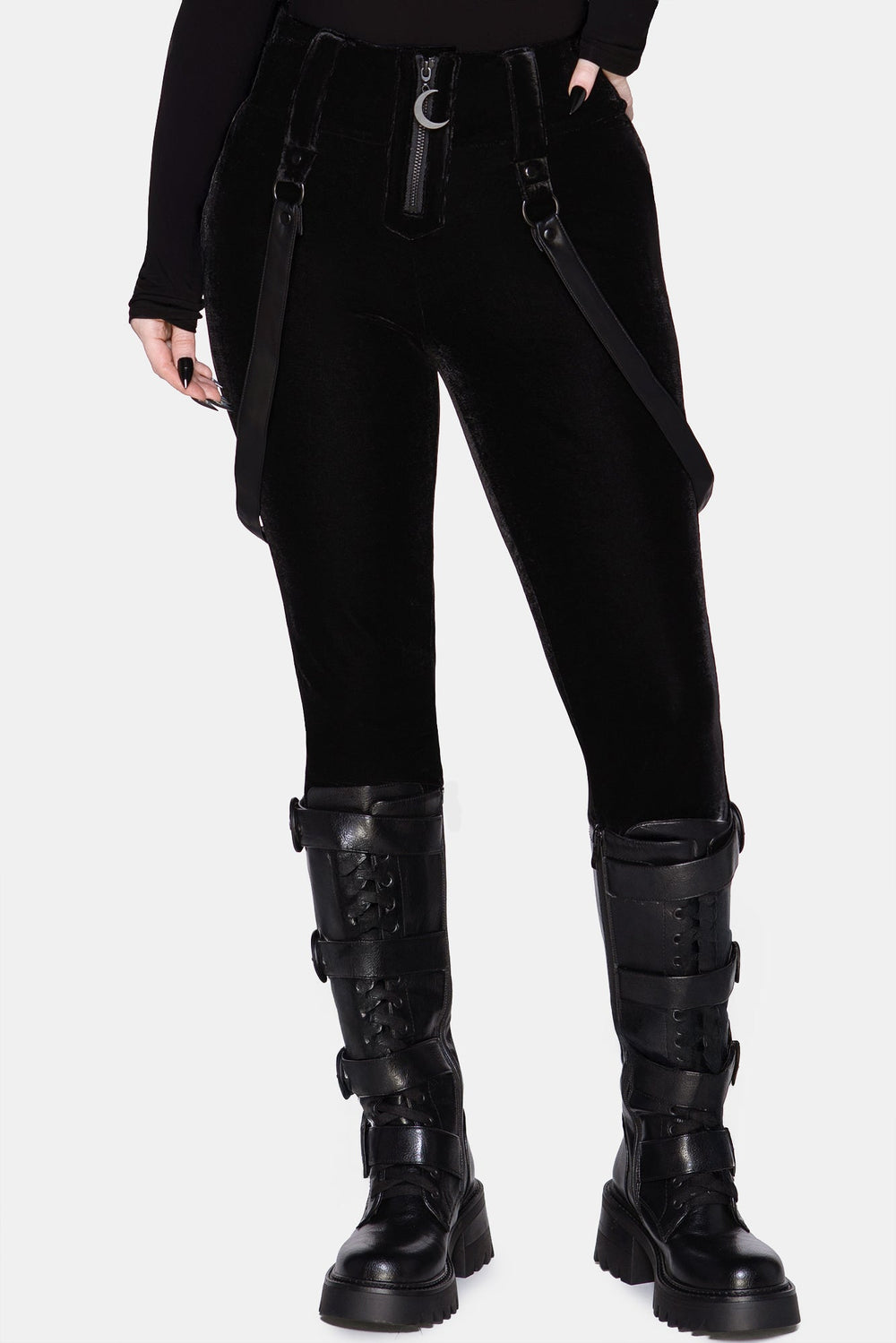 Moon City Trousers Killstar / Womens