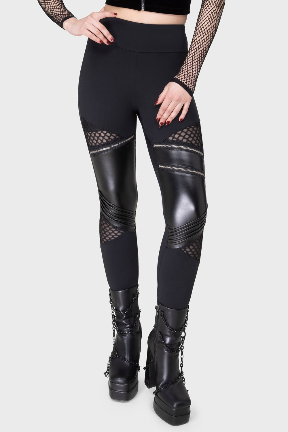 Neo Noir Leggings Killstar / Womens