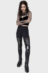 Neo Noir Leggings Killstar / Womens