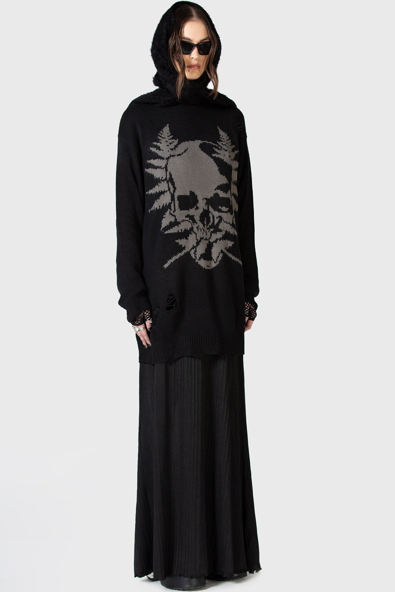 Cause Fear Knit Sweater Killstar / Womens