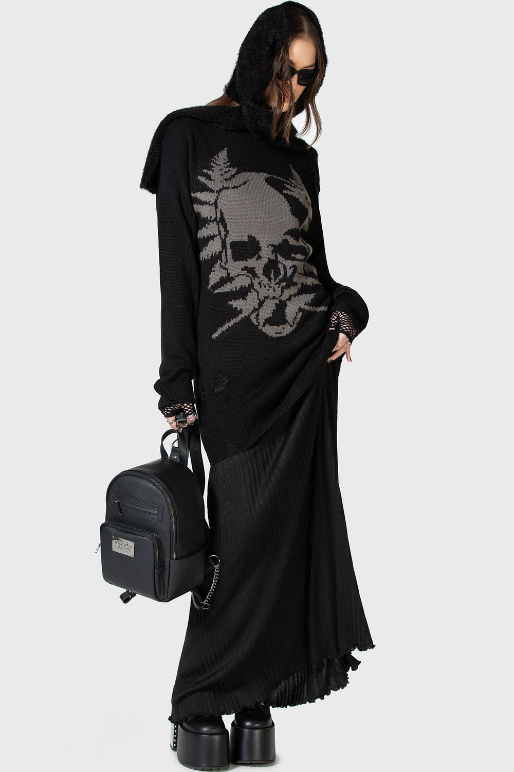 Cause Fear Knit Sweater Killstar / Womens