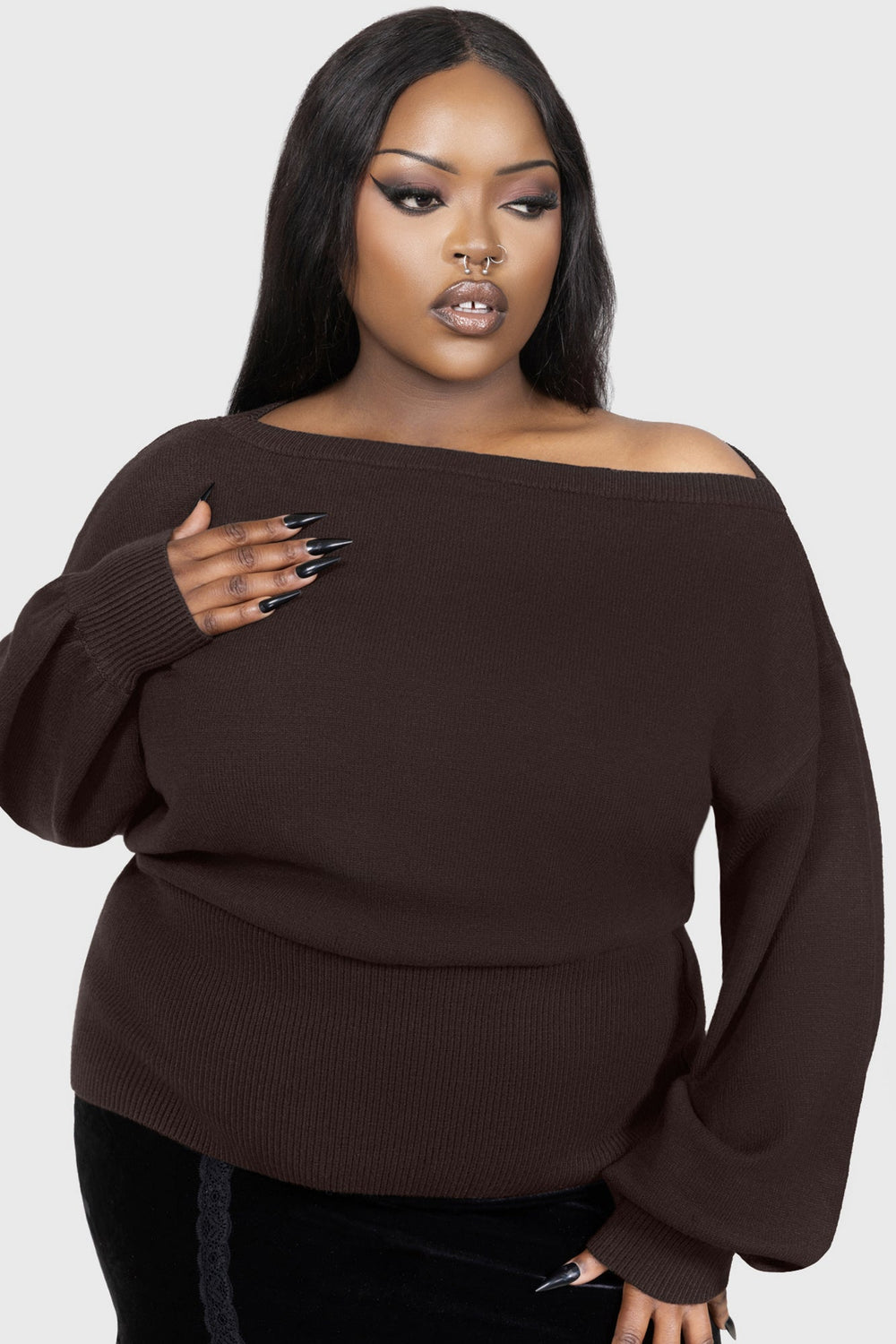 Eldritch Top [BROWN] Killstar / Womens