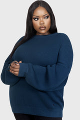 Belinda Sweater [TEAL] Killstar / Womens