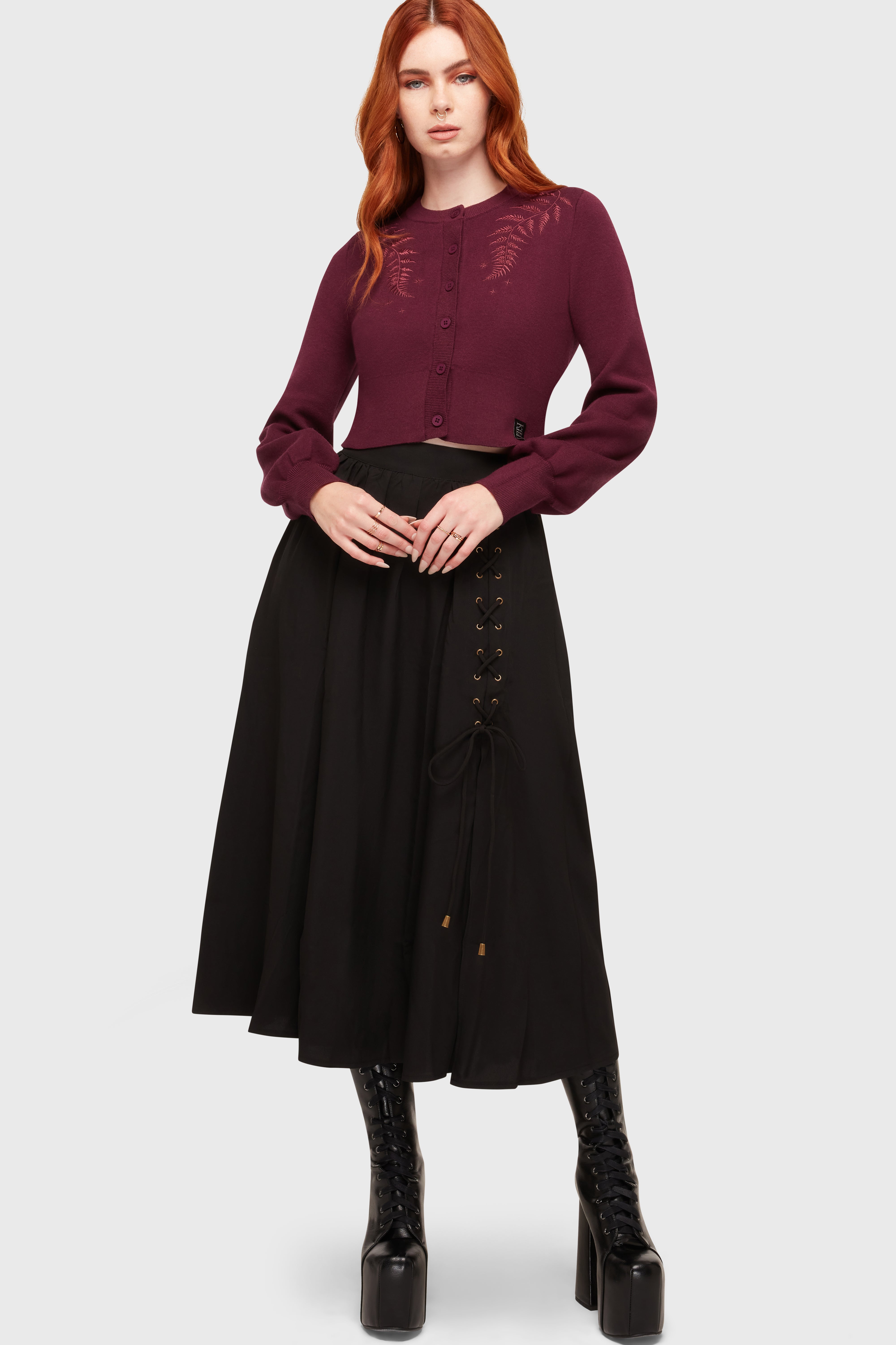 Fern Whisper Cardigan Killstar / Womens