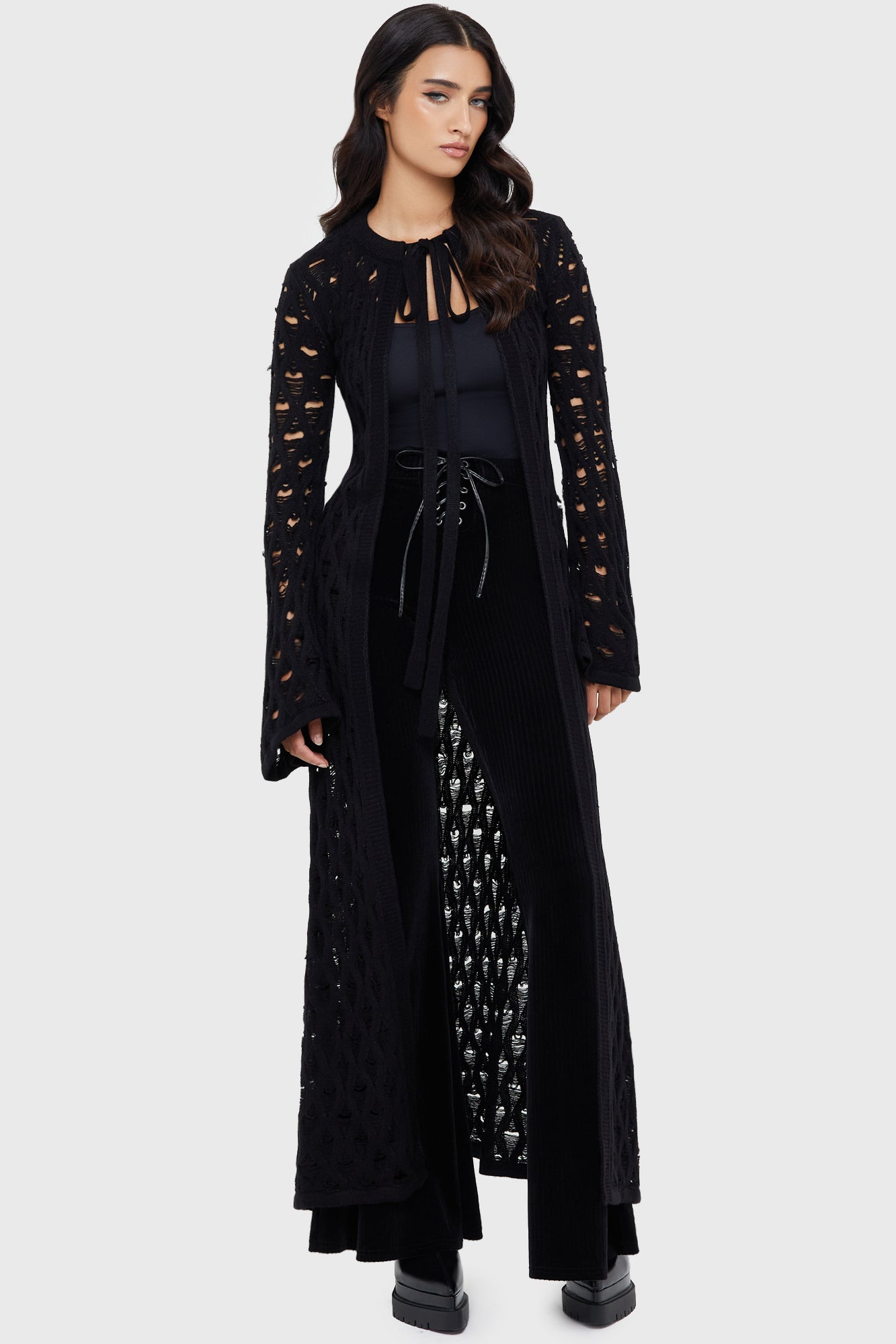 Nymeria Cardigan [BLACK] Killstar / Womens