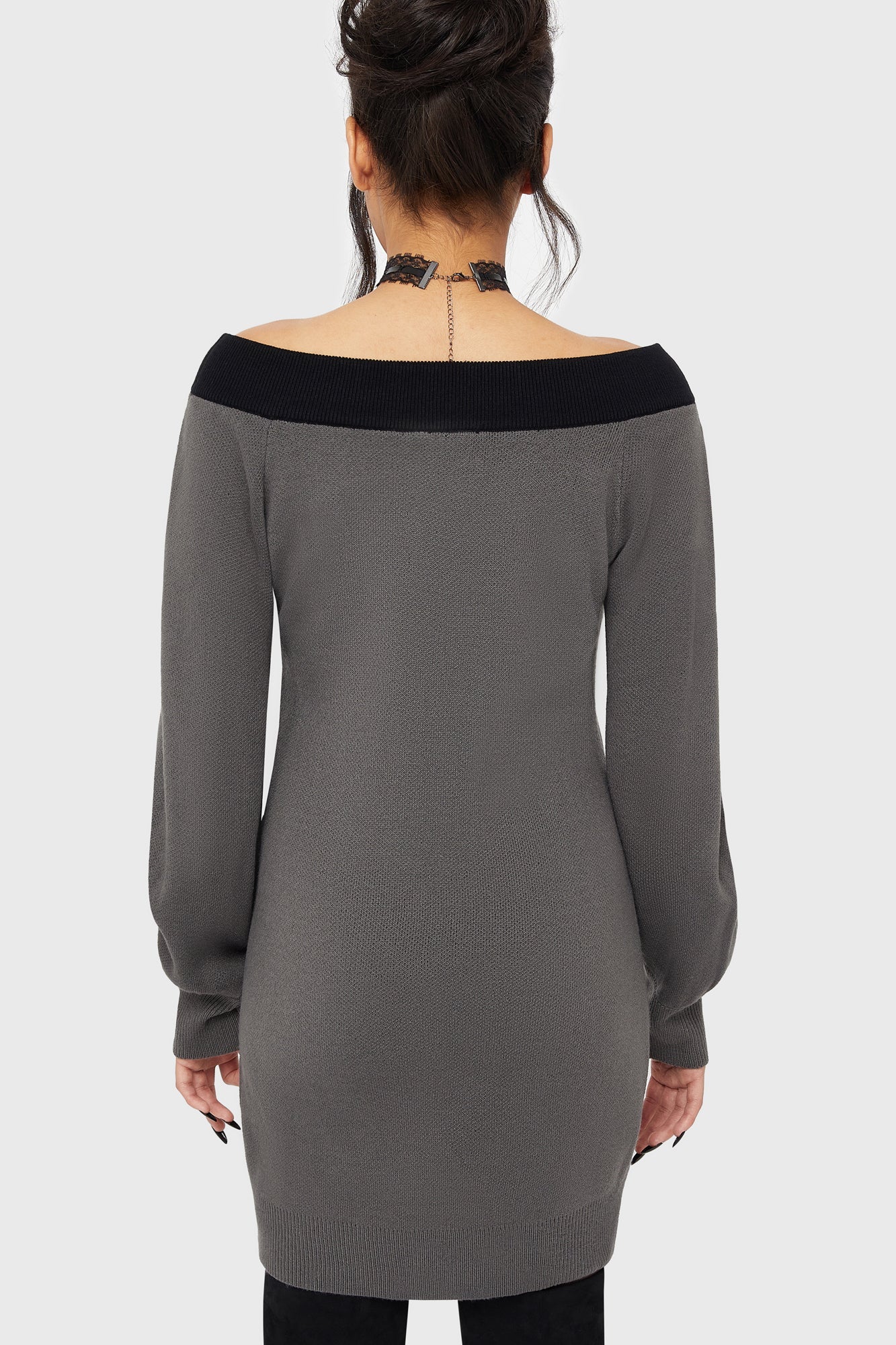 Skullcap Sweater Dress Killstar / Womens