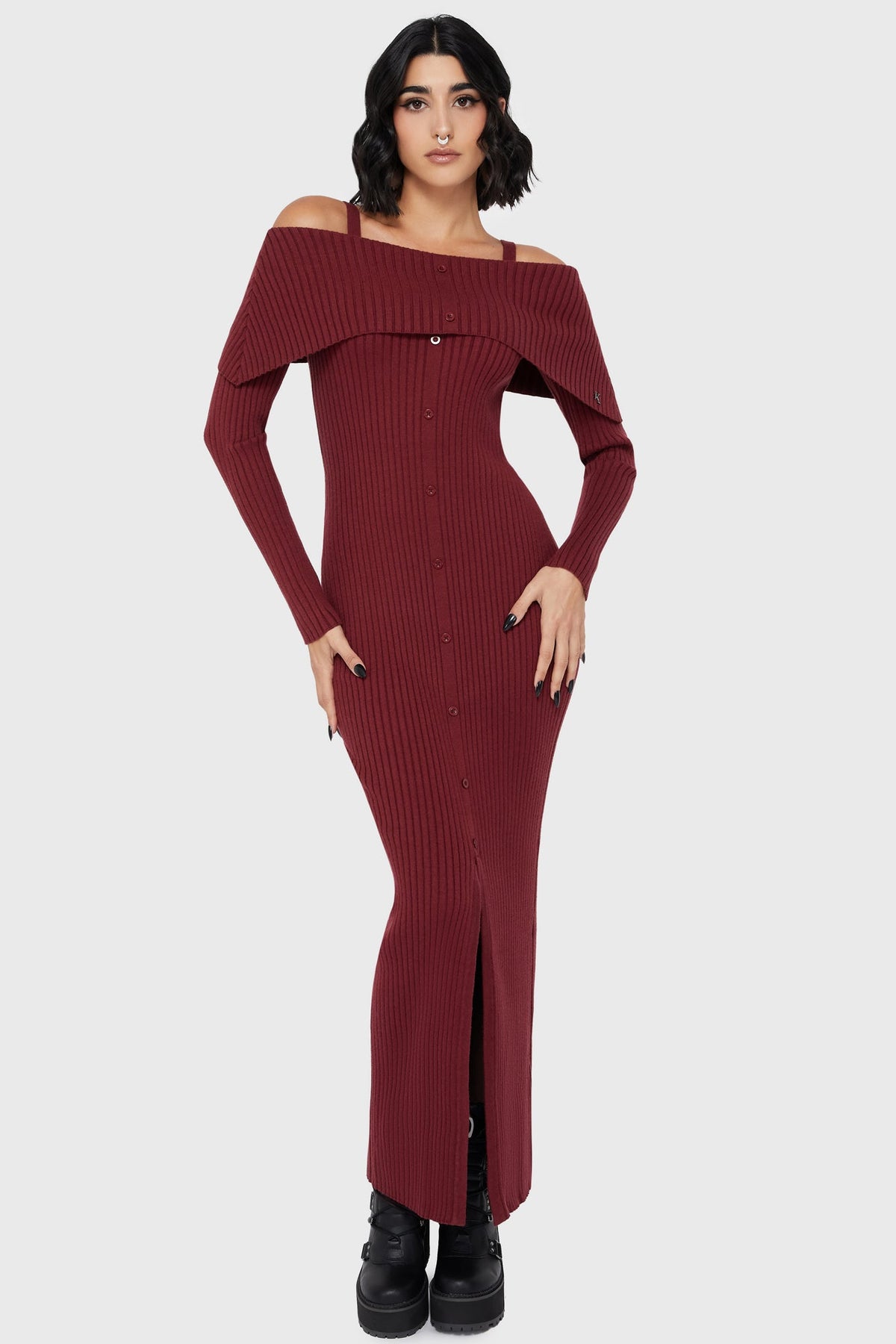 Dusk Empress Dress [Red] Killstar / Womens