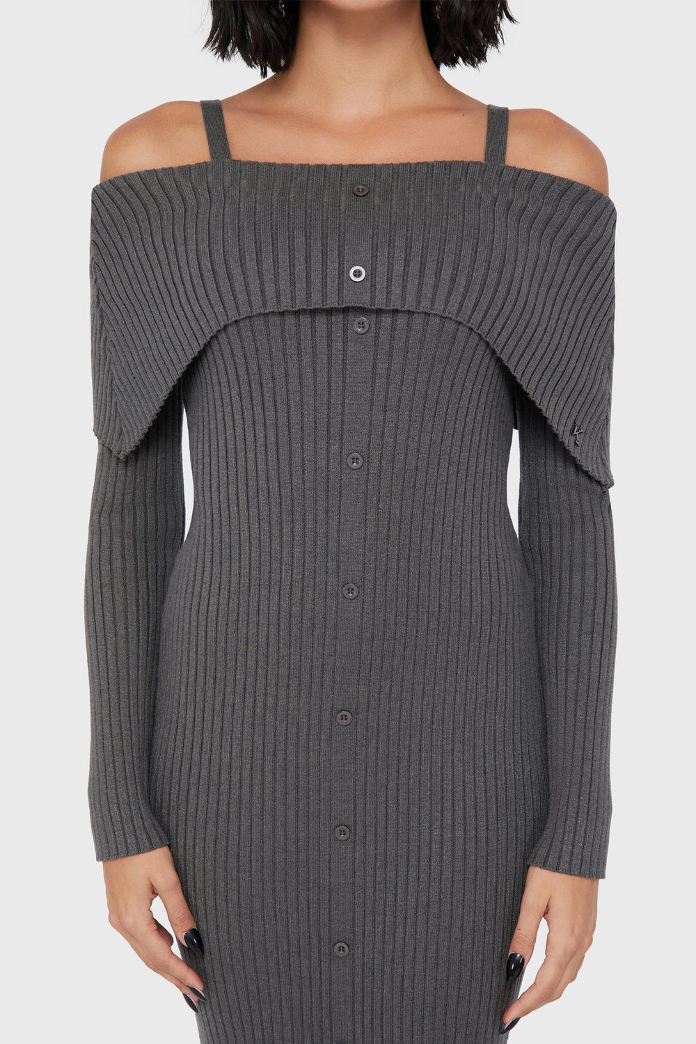 Dusk Empress Dress [Grey] Killstar / Womens
