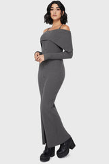 Dusk Empress Dress [Grey] Killstar / Womens