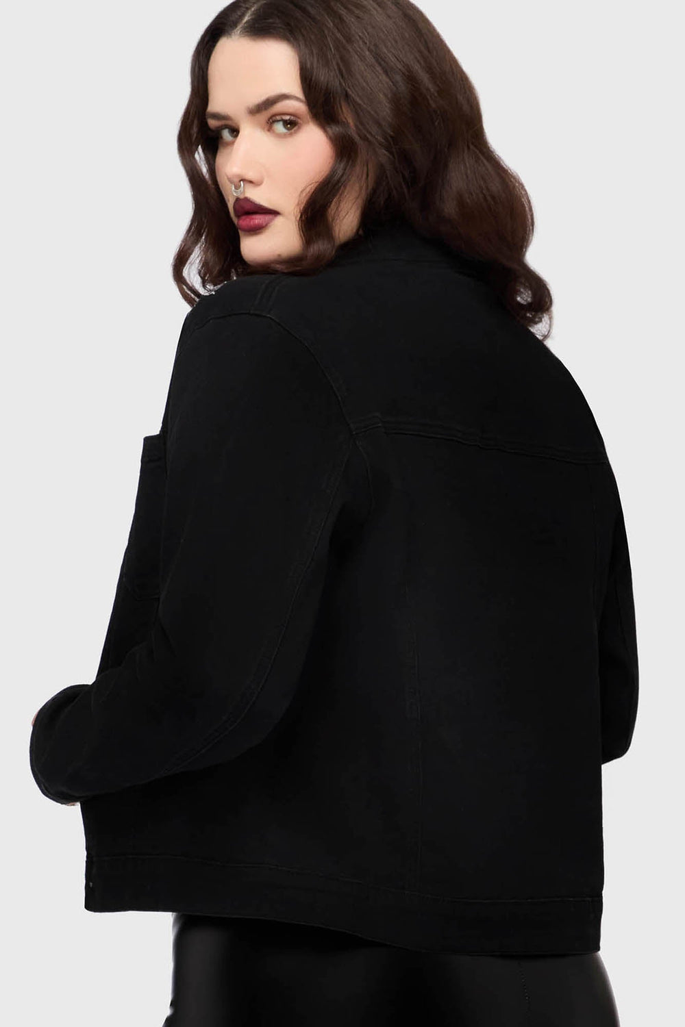 Gaia Adorned Embroidered Jacket Killstar / Womens
