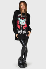 Purrrfect Pairing Hoodie Killstar / Womens
