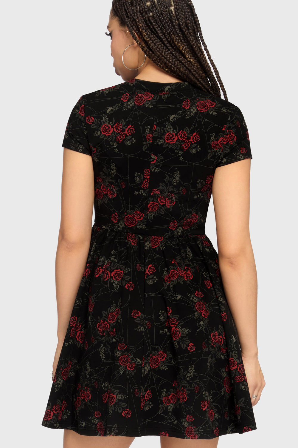Poisoned Rose Mini Dress Killstar / Womens