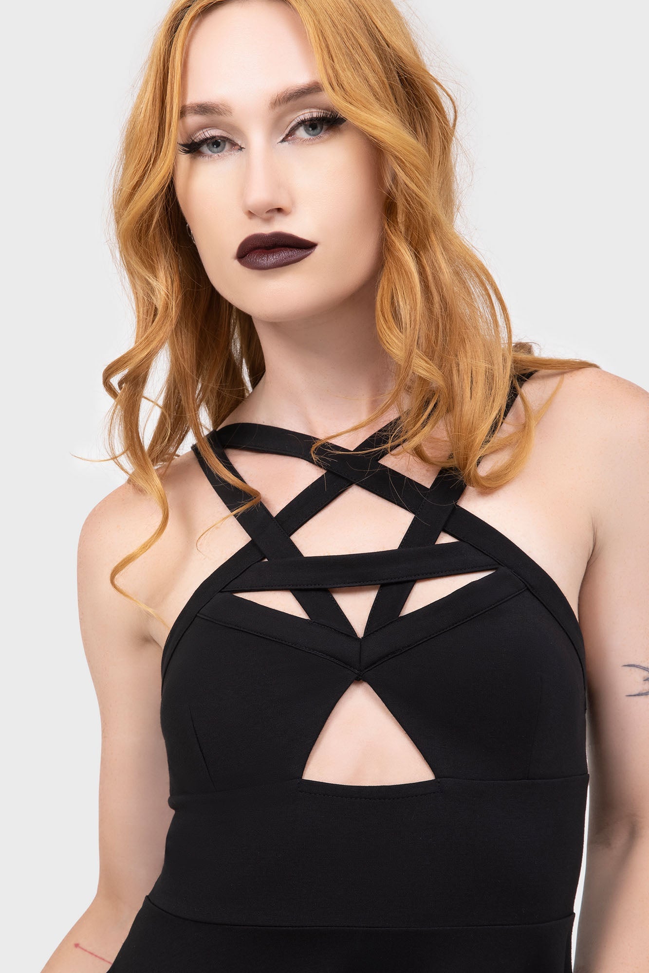 Cosmik Skater Dress [B] Killstar / Womens