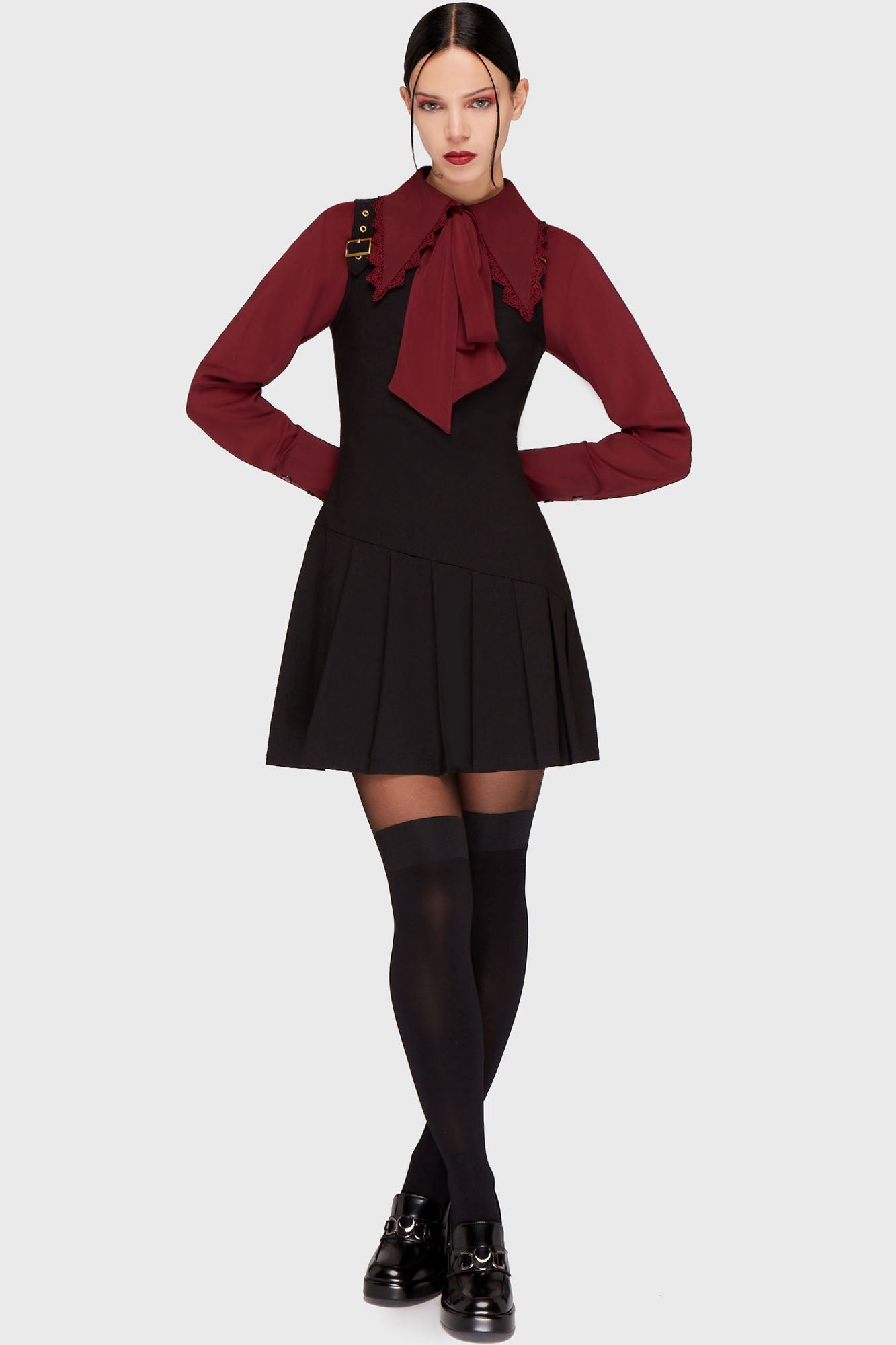 Inked Noir Mini Dress Killstar / Womens