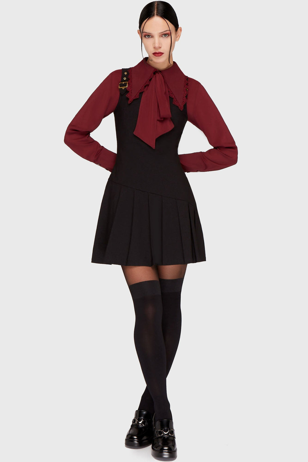 Inked Noir Mini Dress Killstar / Womens