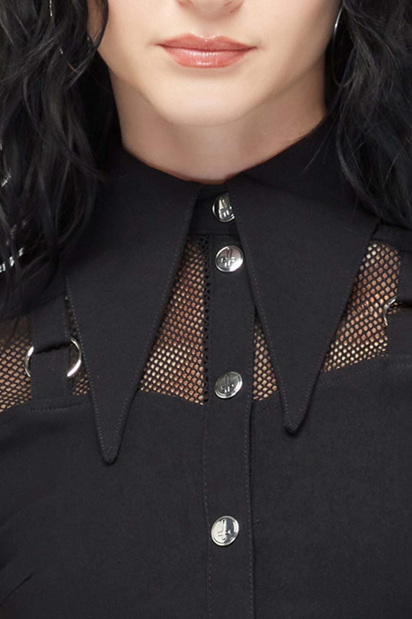 Jovana Collar & Ring Dress Killstar / Womens