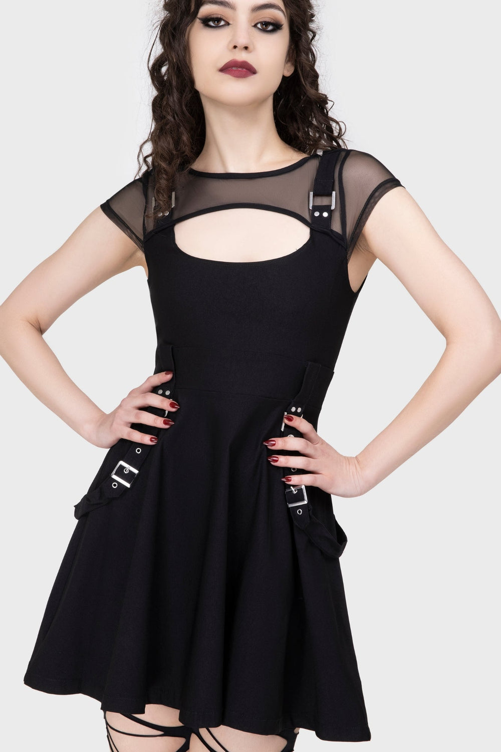 Kounter Kulture Skater Dress Killstar / Womens