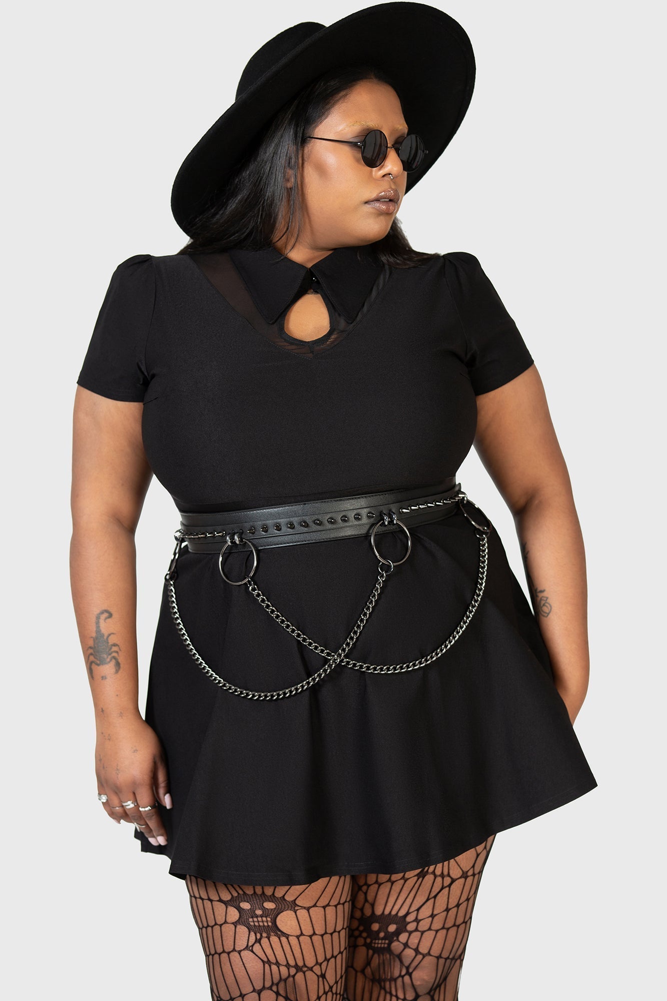 Wept Inside Mini Dress Killstar / Womens