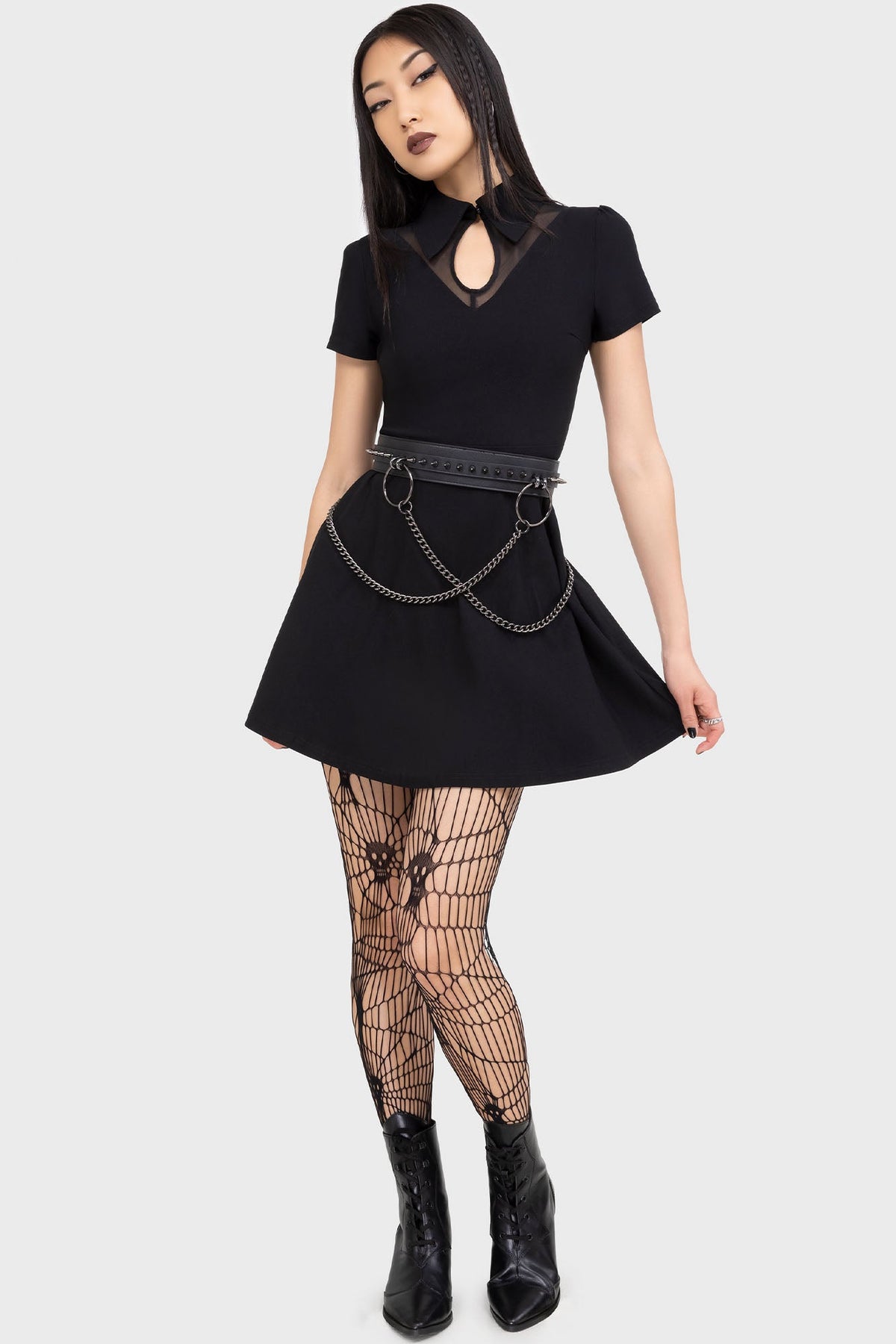 Wept Inside Mini Dress Killstar / Womens