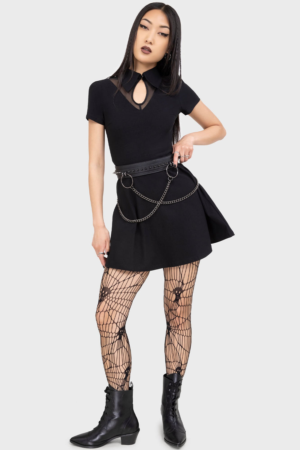 Wept Inside Mini Dress Killstar / Womens