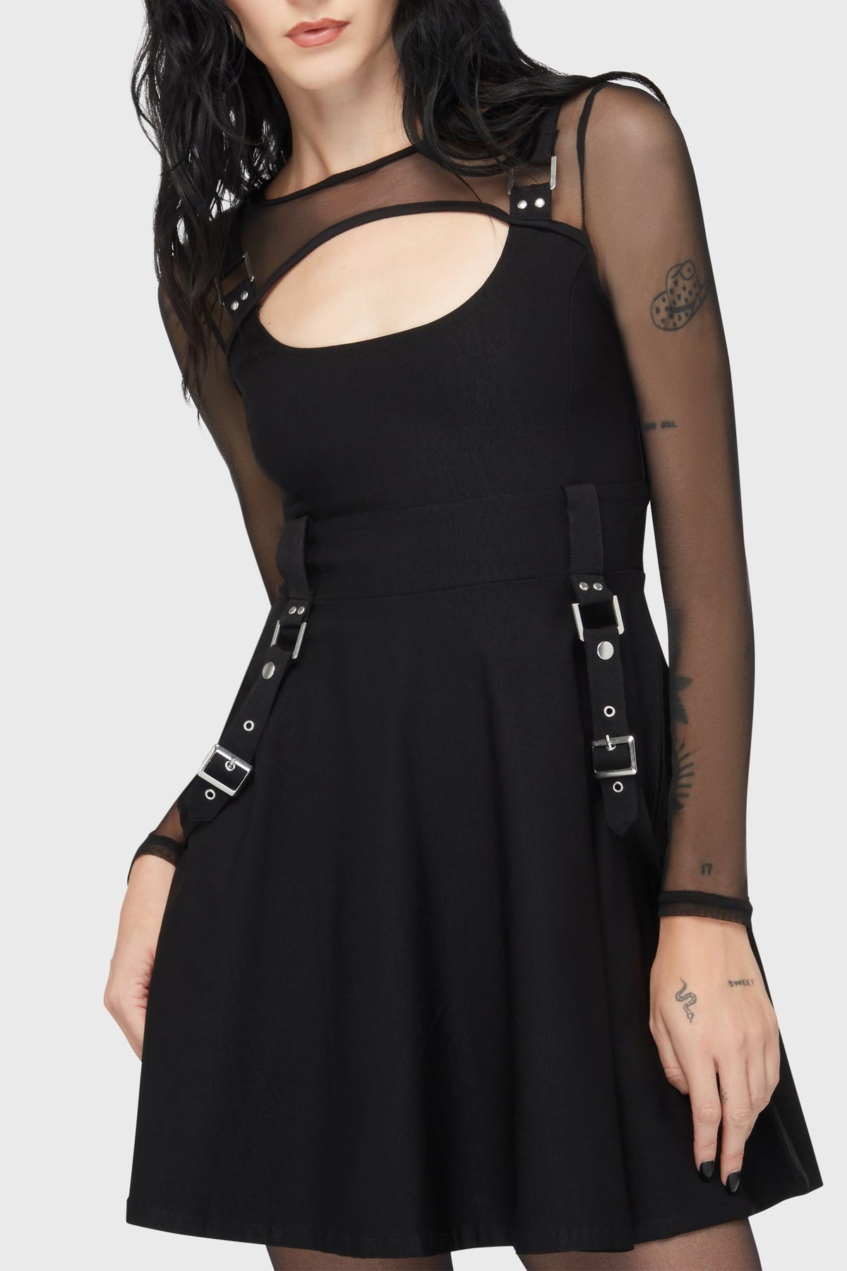Krypt Keeper Mini Dress Killstar / Womens