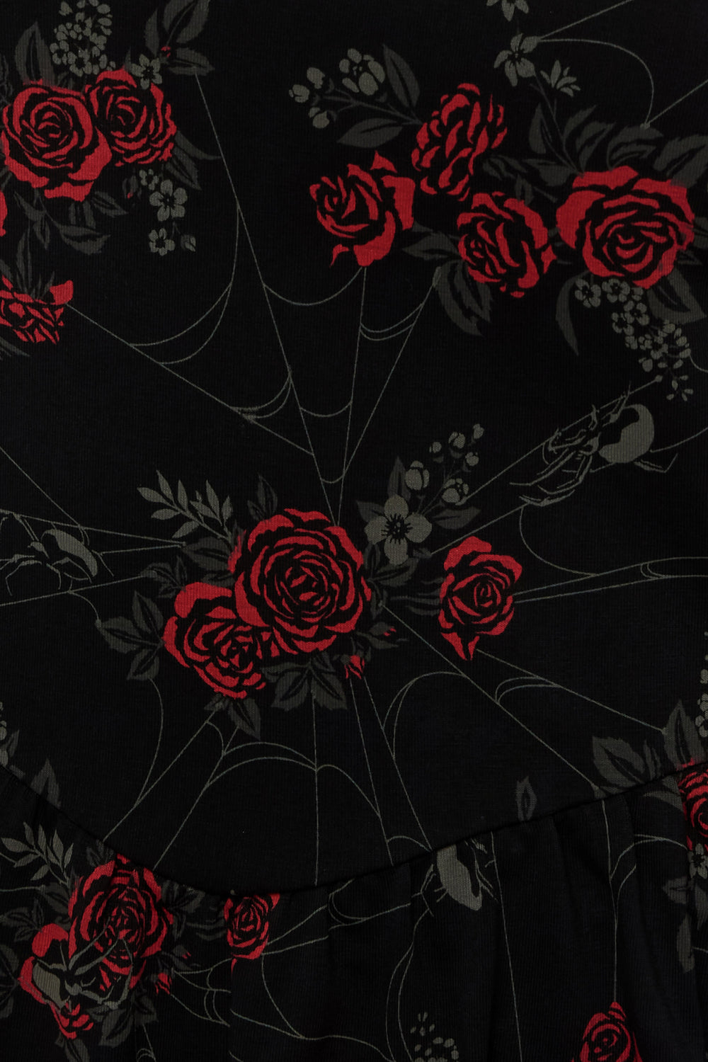 Poisoned Rose Midi Dress Killstar / Womens