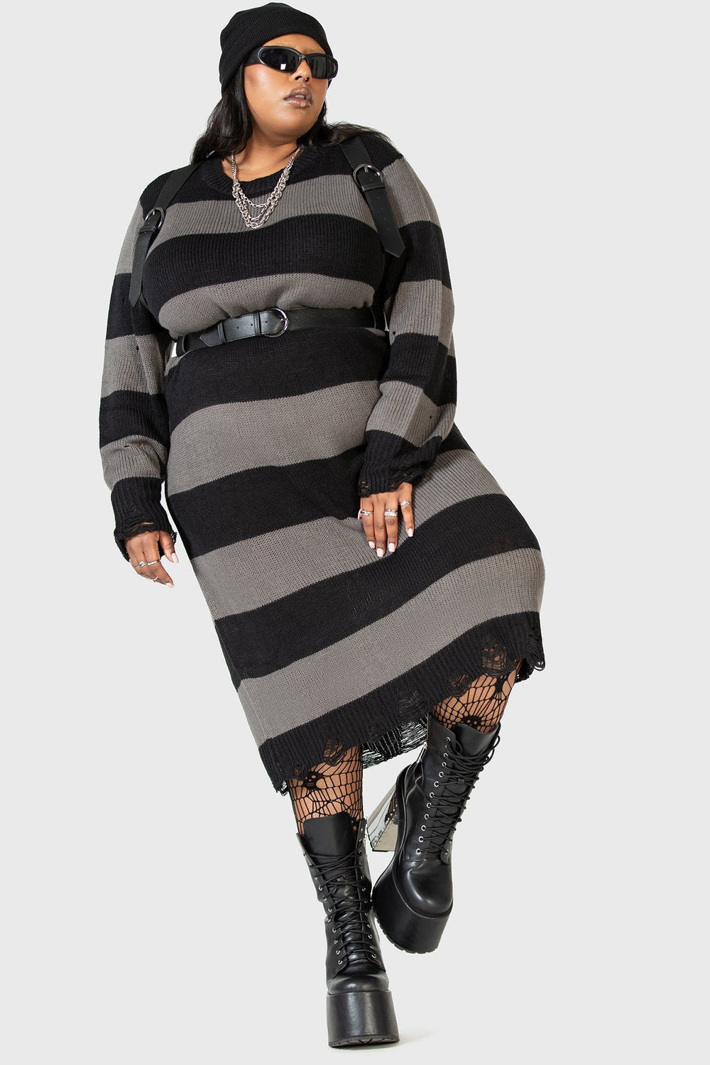 Within Souls Sweater Dress Killstar / Womens