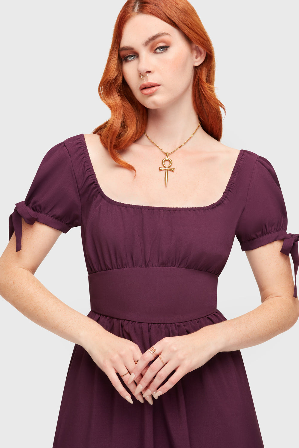 Grim Gretchen Dress [Purple] Killstar / Womens