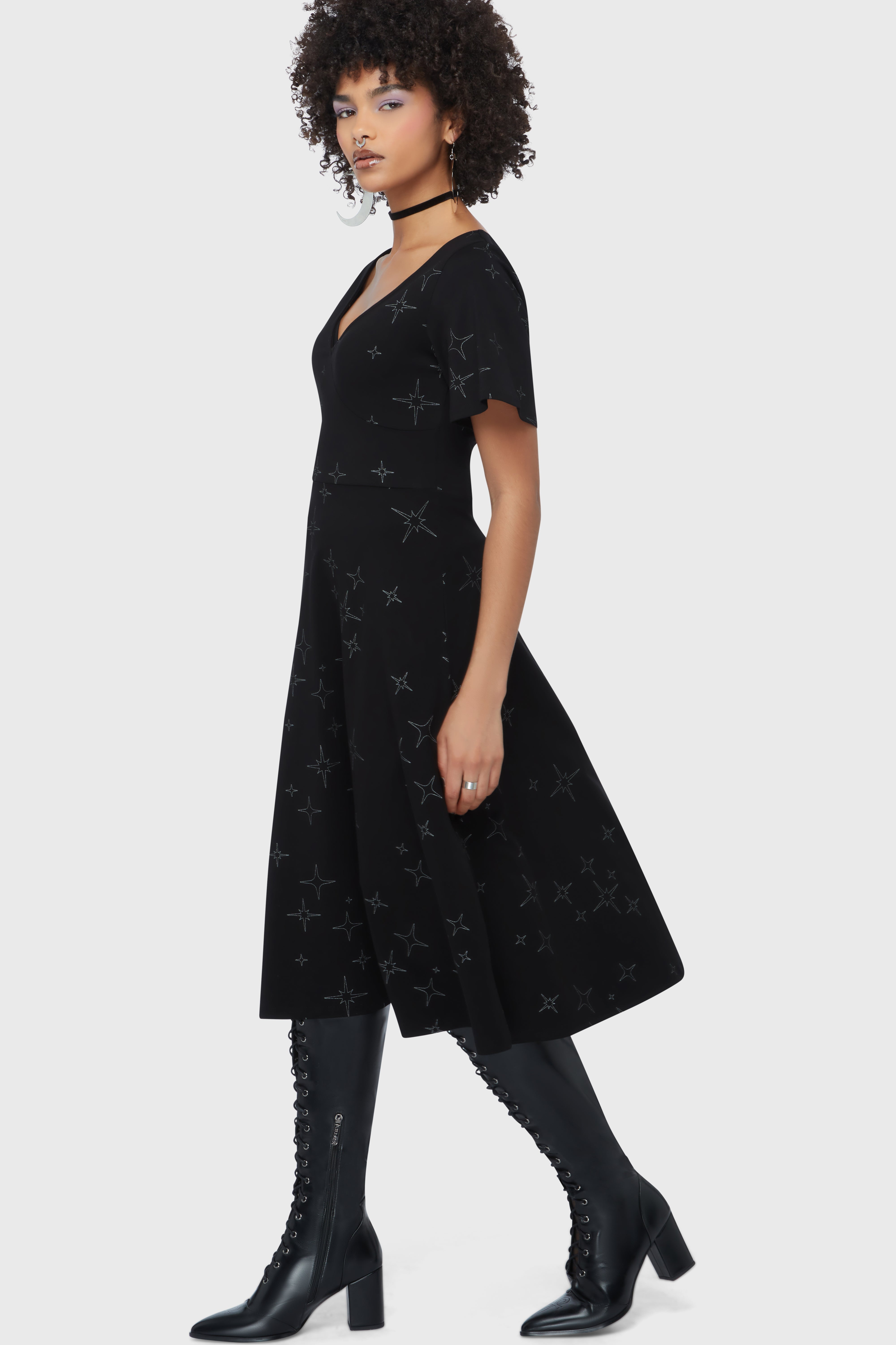 Ethereal Night Midi Dress Killstar / Womens