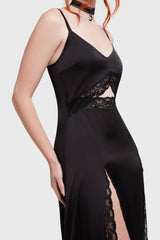 Twilight Waltz Midi Dress Killstar / Womens