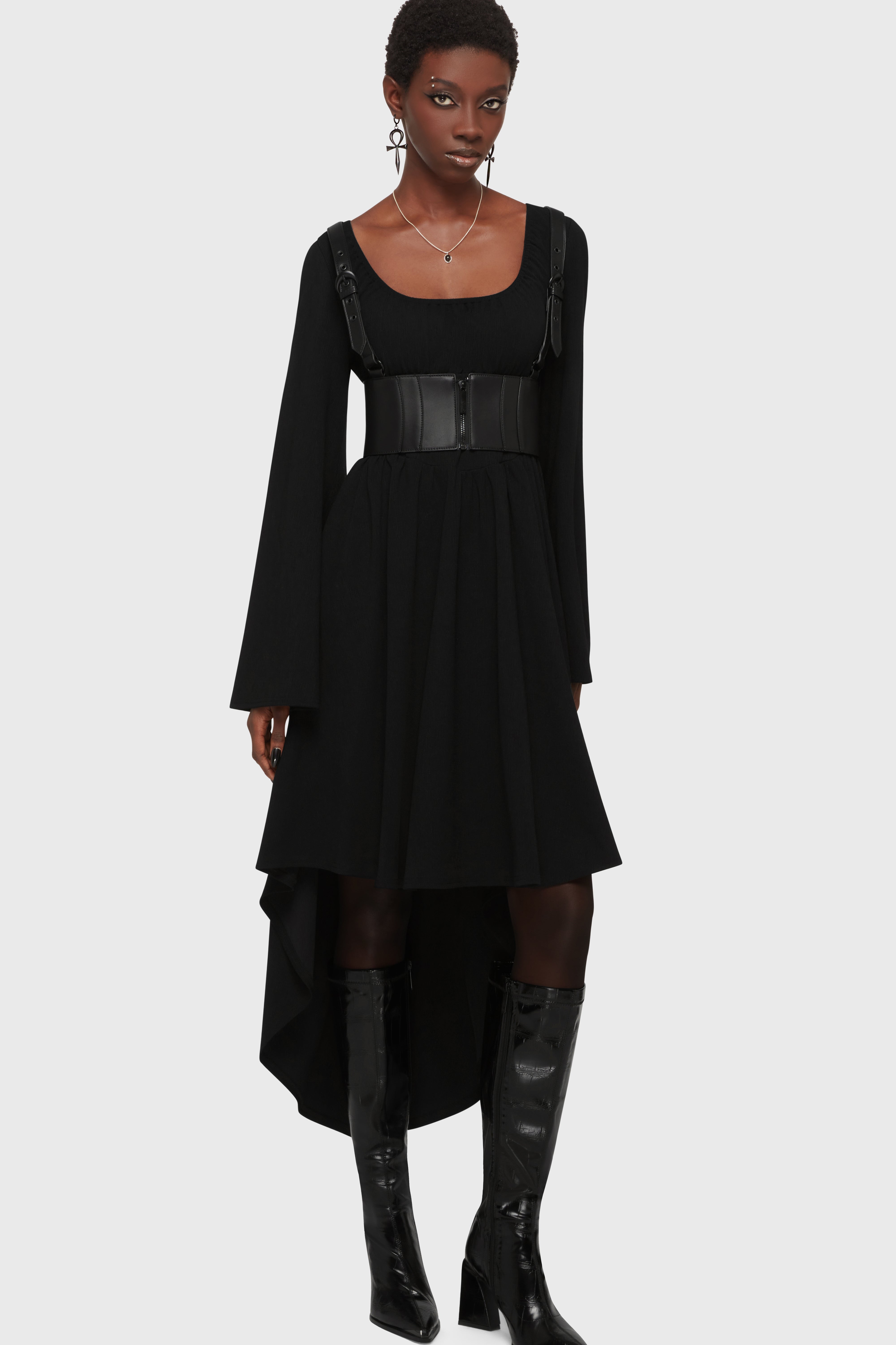 Eye Of Eris Midi Dress Killstar / Womens