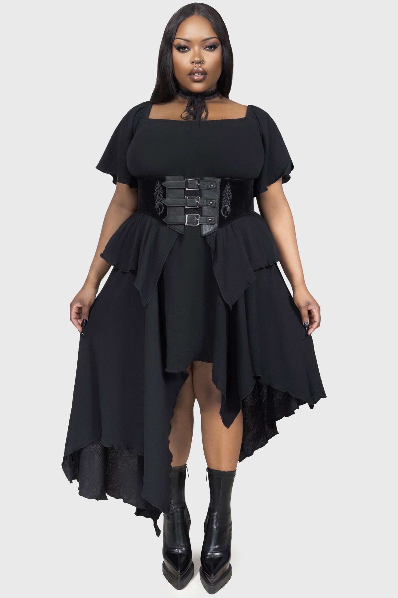 Wicked Dahlia Dress Killstar / Womens