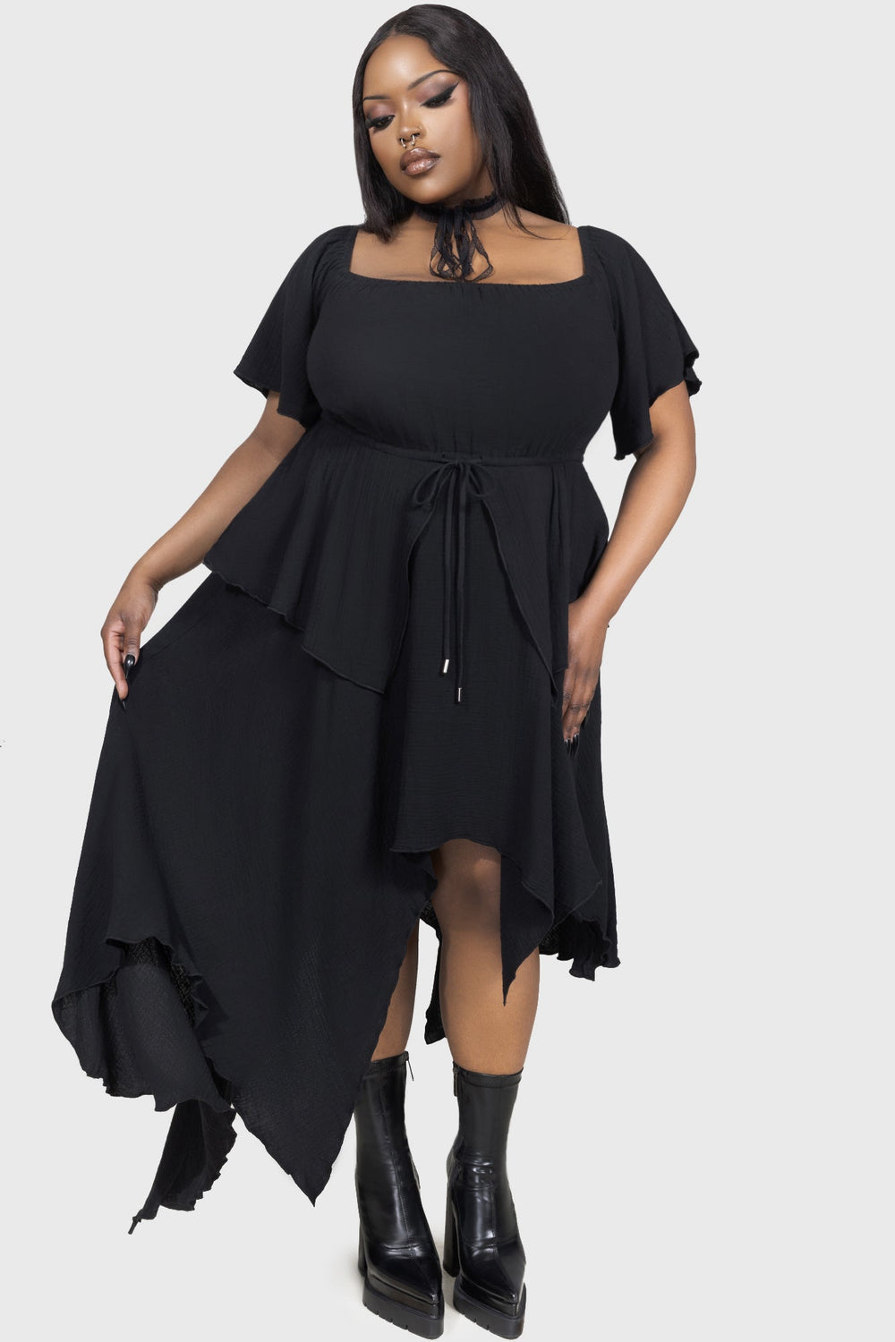 Wicked Dahlia Dress Killstar / Womens