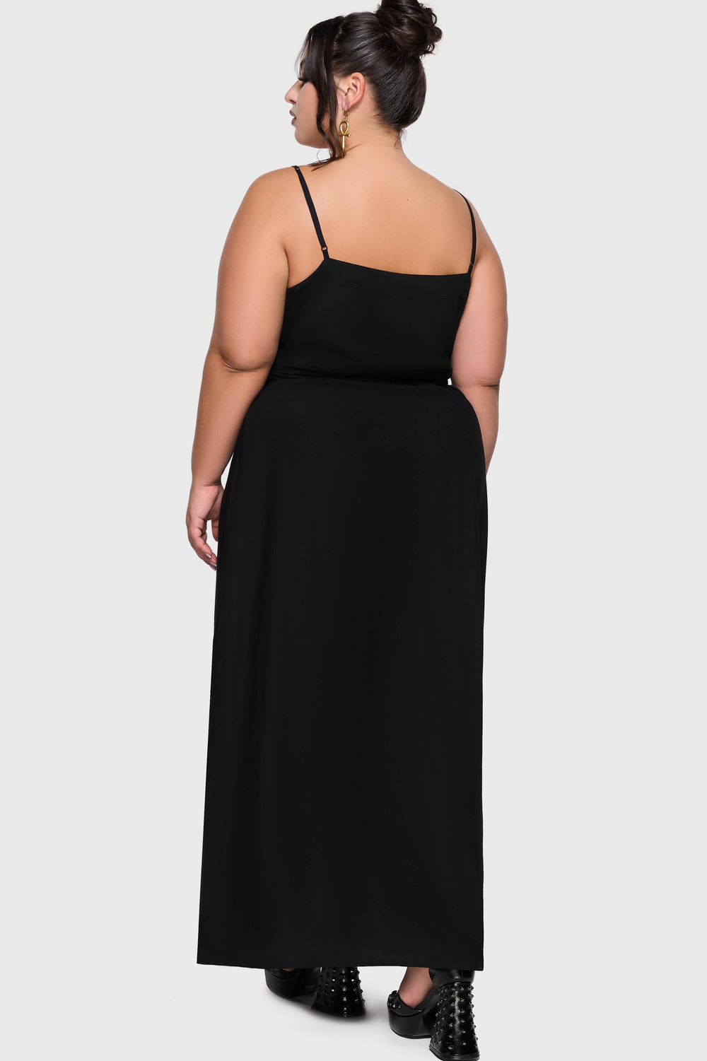 Cottage Chorus Maxi Dress [BLACK] Killstar / Womens