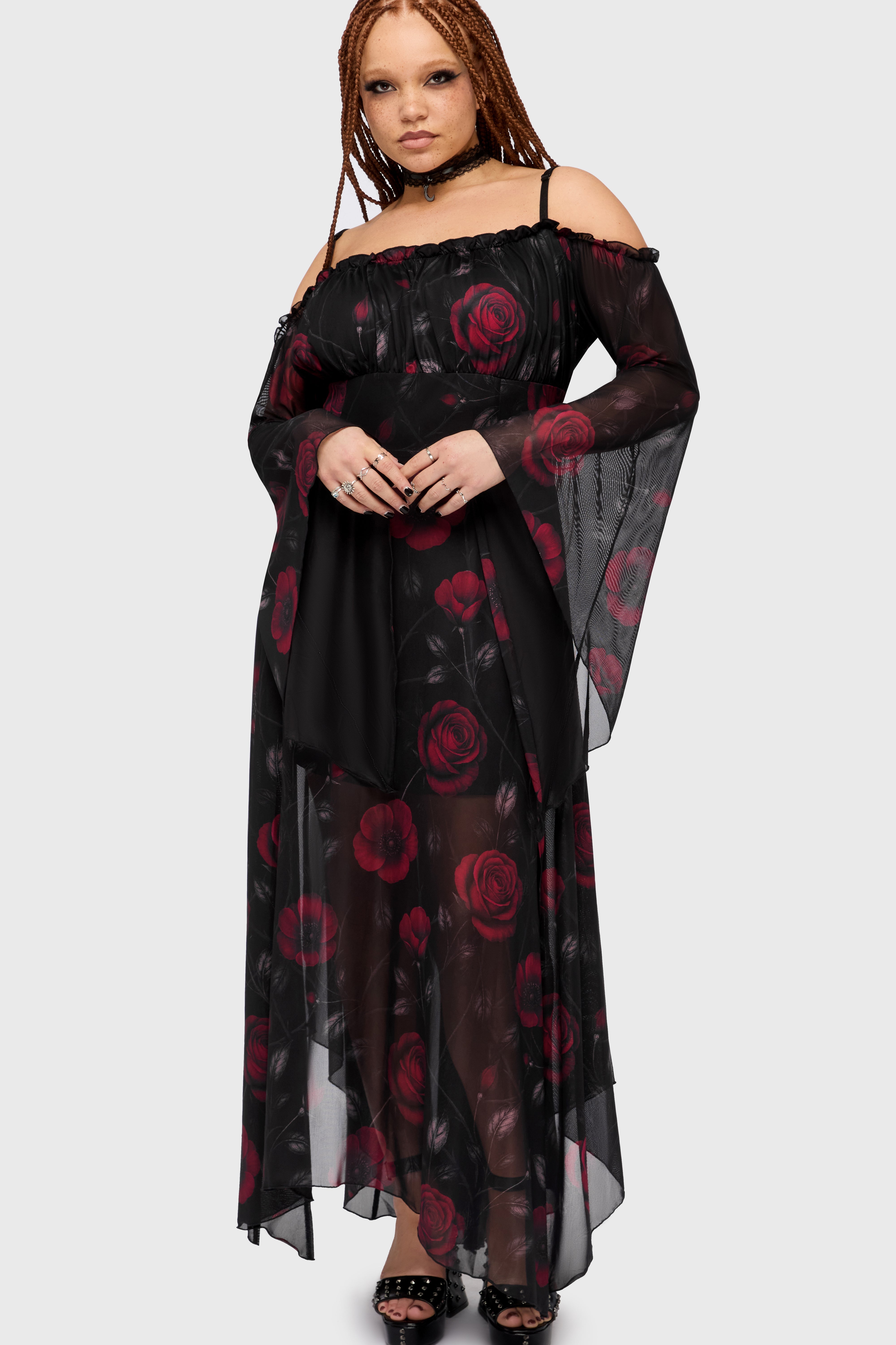 Fawnelle Maxi Dress Killstar / Womens