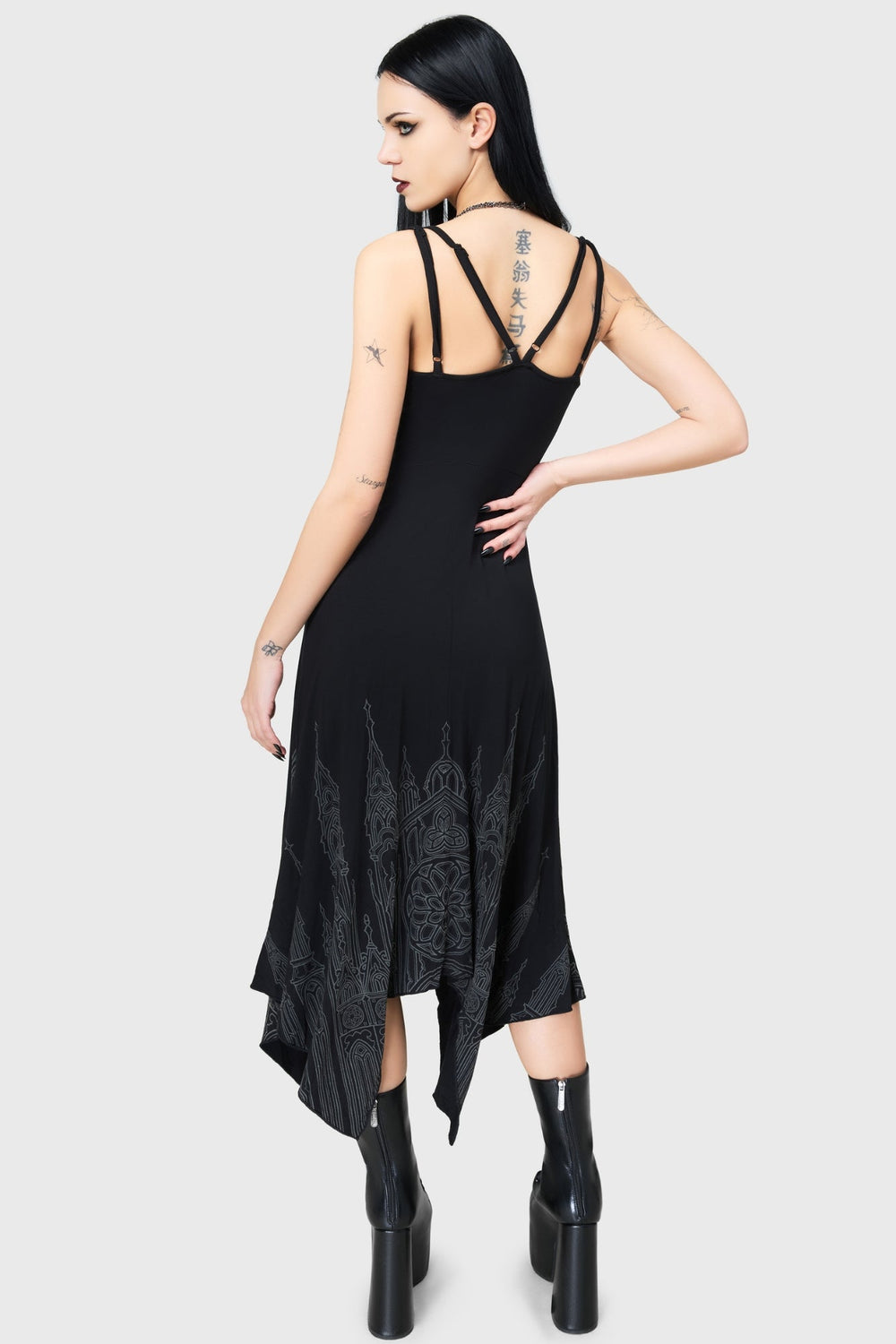 Unholy Oath Maxi Dress Killstar / Womens