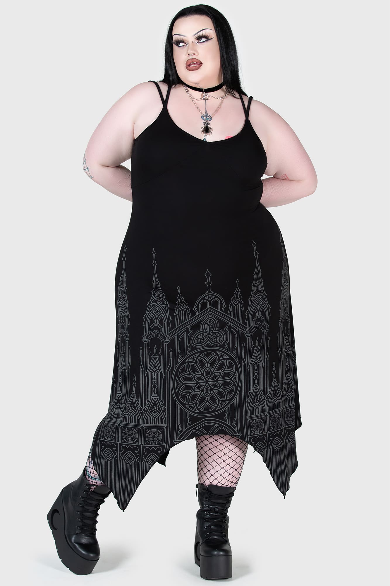 Unholy Oath Maxi Dress Killstar / Womens