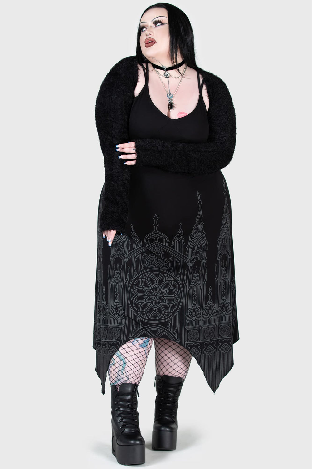 Unholy Oath Maxi Dress Killstar / Womens