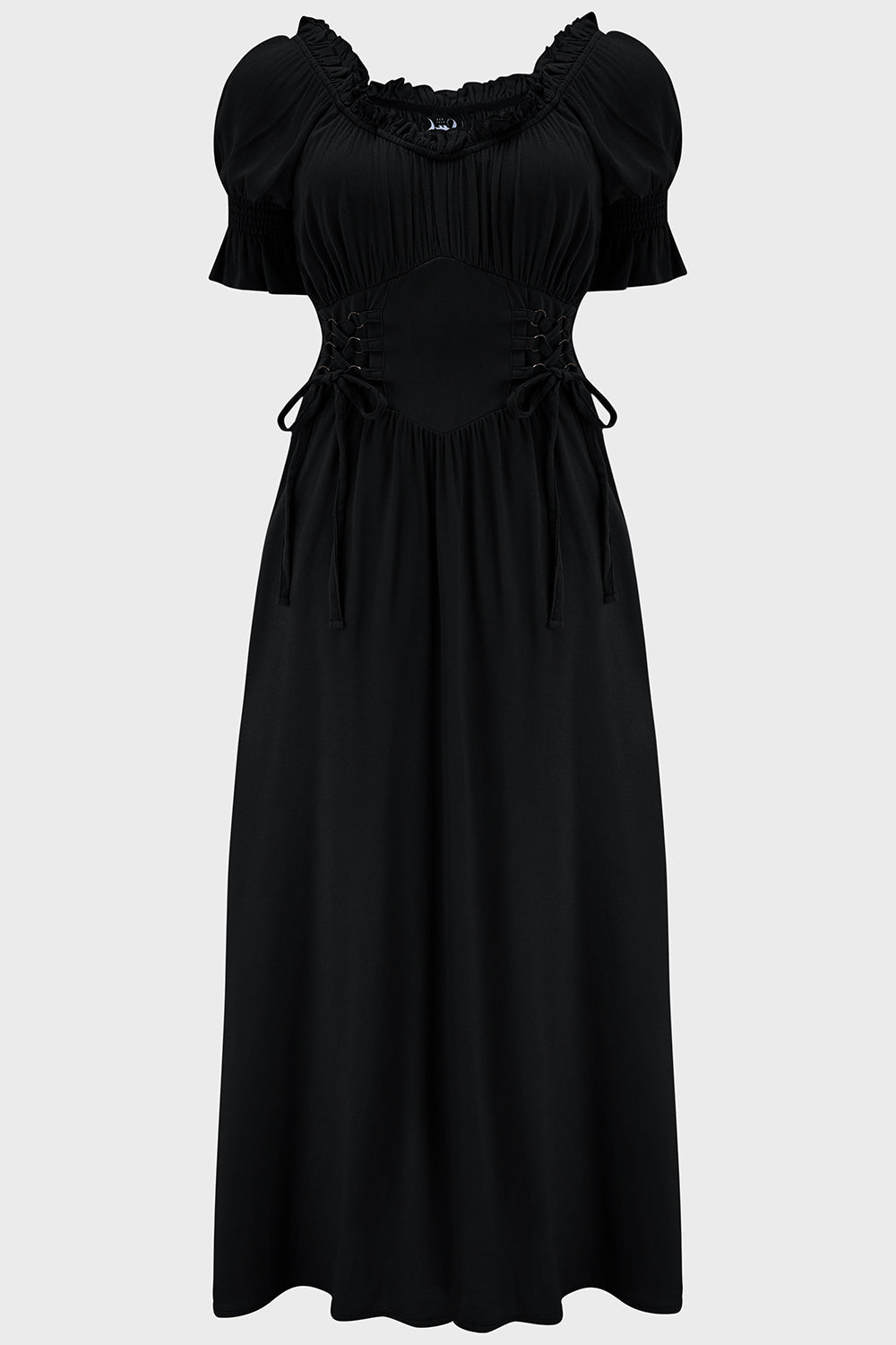Jocasta Maxi Dress Short Sleeve [BLACK] Killstar / Womens