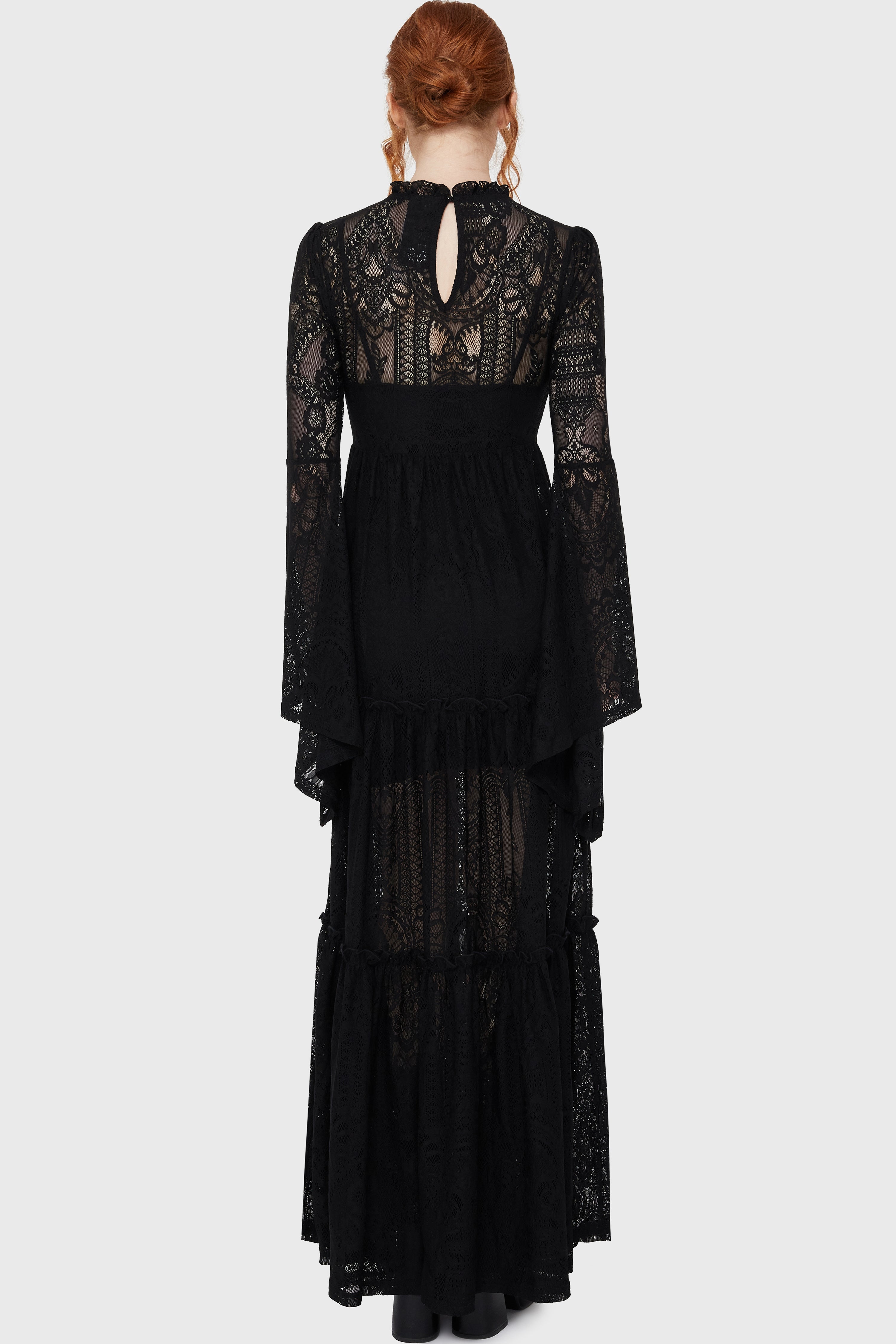 Hecate Lace Maxi Dress [B] Killstar / Womens