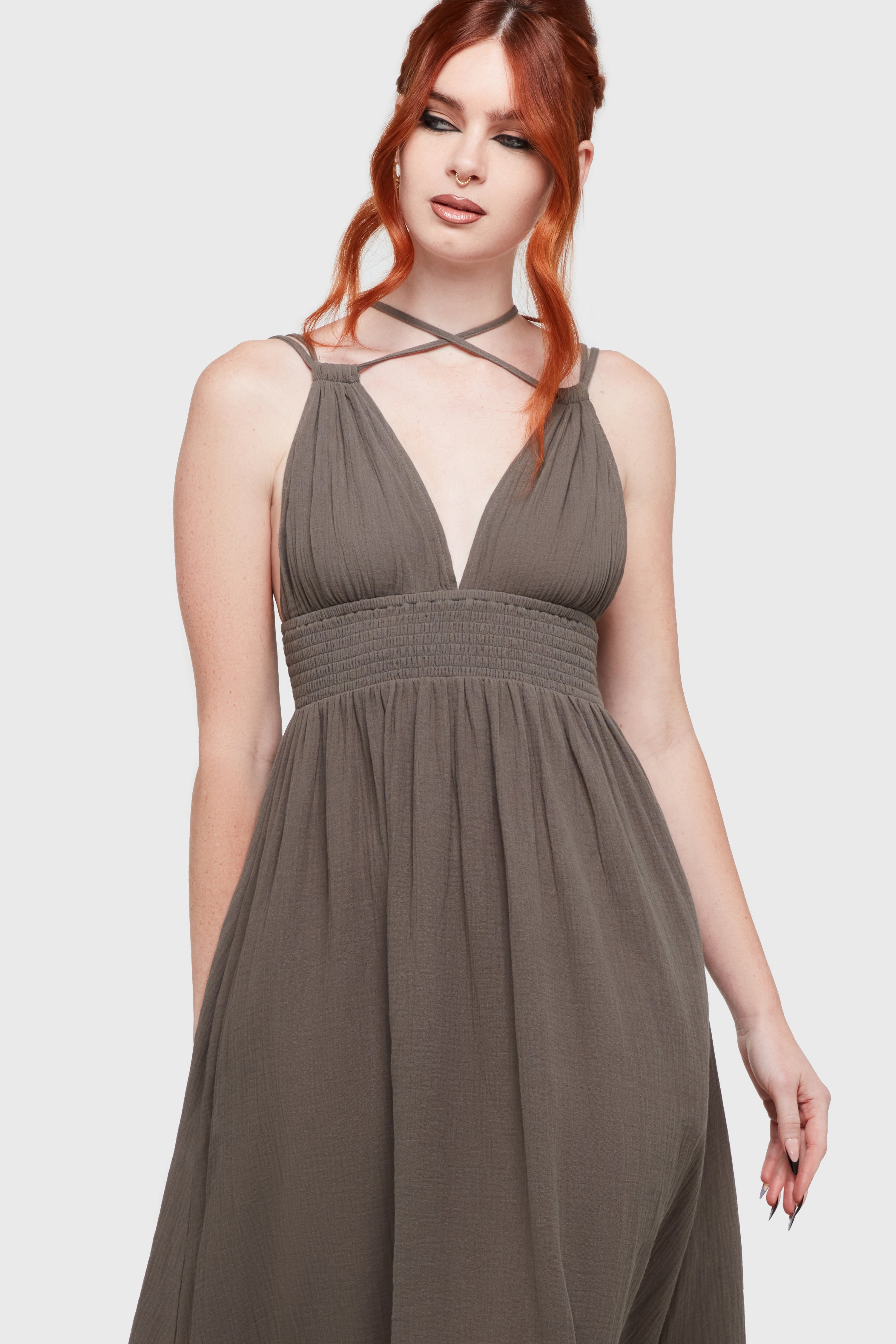 Shadow Dance Dress [Green] Killstar / Womens