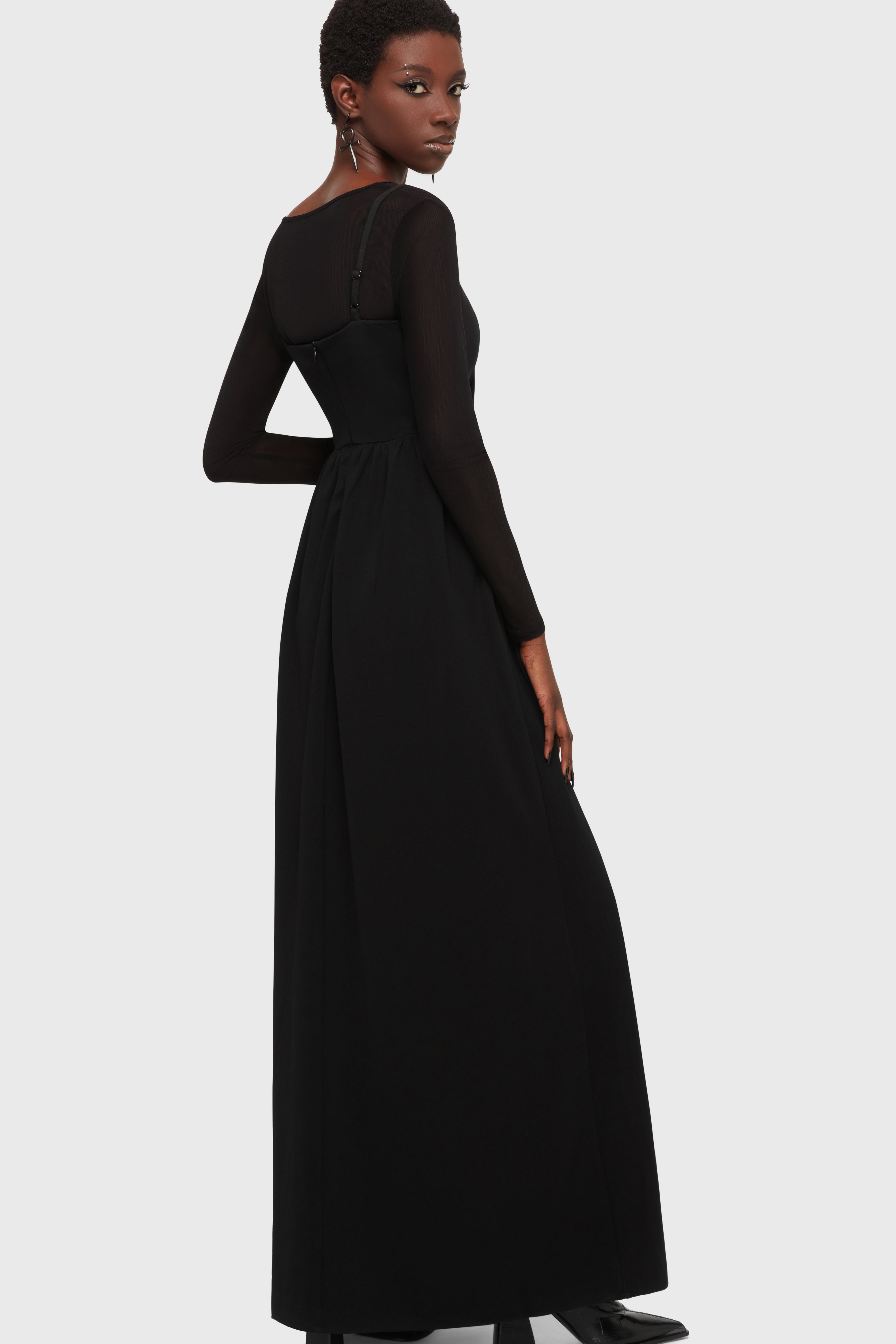 Kaia's Storm Maxi Dress Killstar / Womens