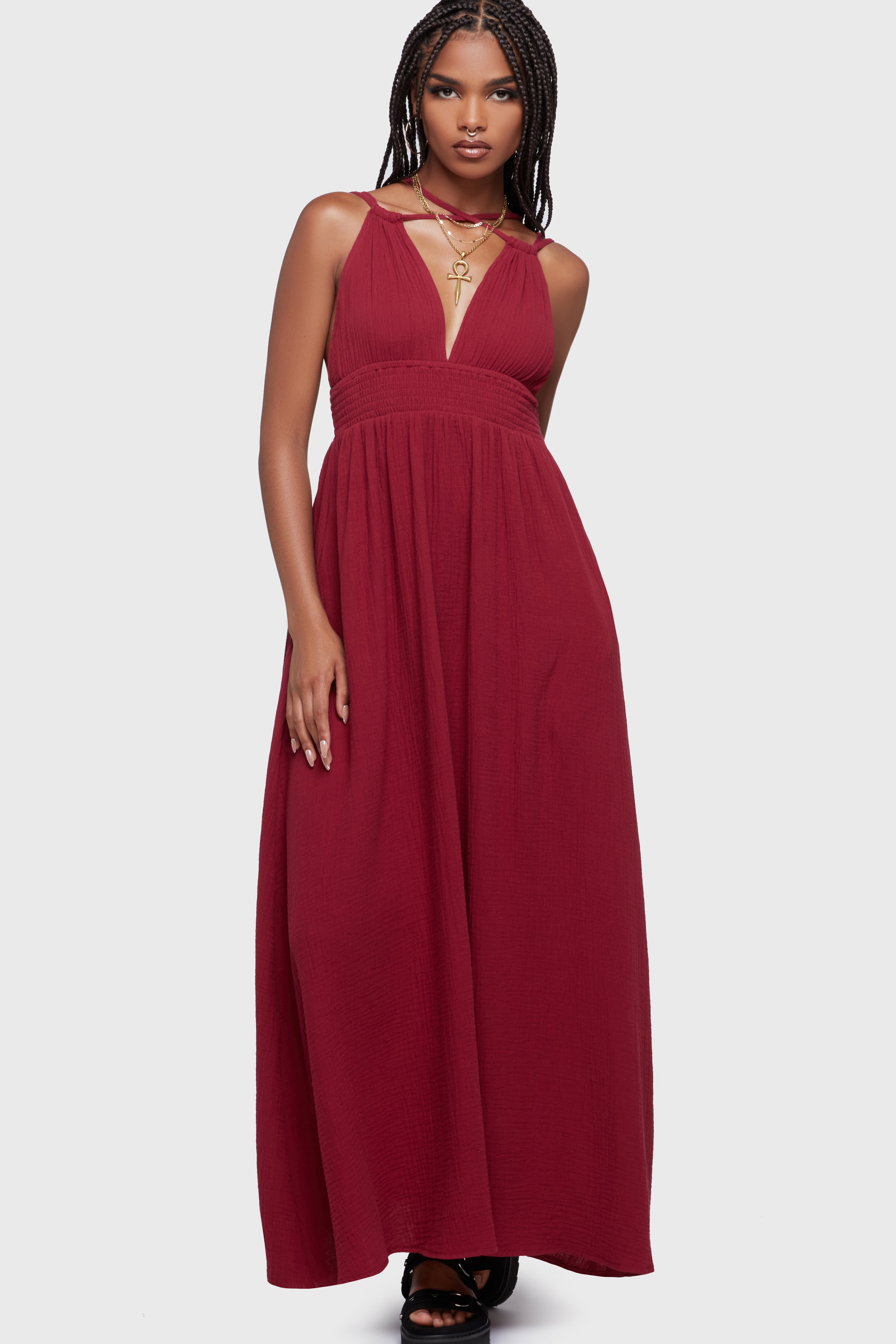 Shadow Dance Dress [Red] Killstar / Womens