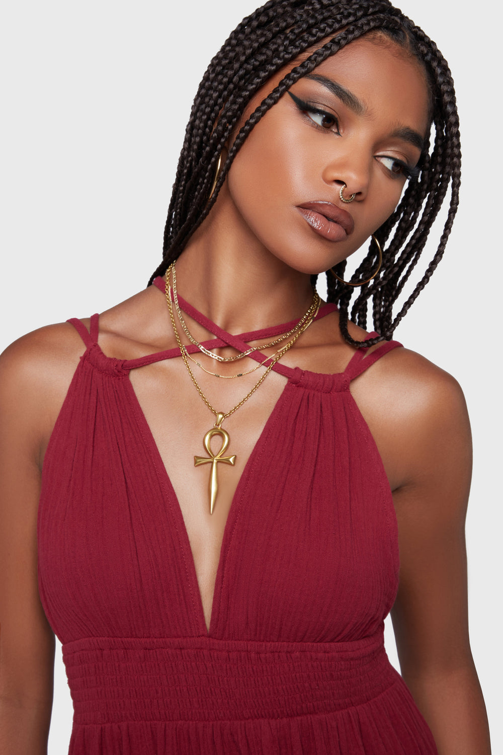 Shadow Dance Dress [Red] Killstar / Womens